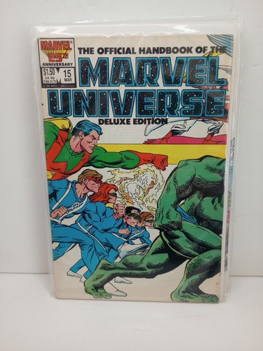 Official Handbook of the Marvel Universe Deluxe Edition 1-20 complete VF- 1985 - Picture 16 of 21