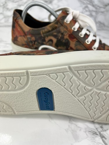 Cosyfeet JoJo Casual Leather Floral Sneaker Women's UK 4 Multi Colored Lace Up - Picture 11 of 14