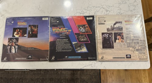Back to the Future Trilogy Laserdisc Part I, II & III 1 2 3 Clean - Picture 2 of 2