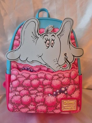 NWT LOUNGEFLY DR. SEUSS HORTON HEARS A WHO  MINI BACKPACK