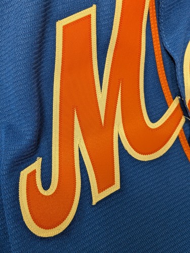Majestic Cool Base Stitched Jersey Men XL New York Mets Script USA Made Blanko - Bild 6 von 12