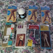 Vintage 70s/80s Knee High Stockings New Old Stock Lot L'eggs Payless Treasury
