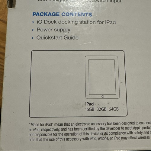 Alesis iO Dock Pro Audio Docking Station for iPad MIDI & Video Touch Screen - Picture 15 of 15