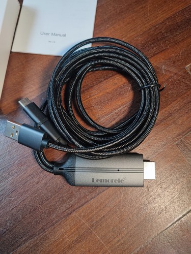 Cavo adattatore HDMI MHL 2 in 1 2M, cavo adattatore da micro USB tipo C a HDMI - Foto 12 di 15