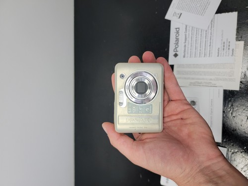Polaroid i532 Silver Digital Camera 5 MP 3X Optical Zoom W/Manuals+Case Tested - Picture 18 of 20