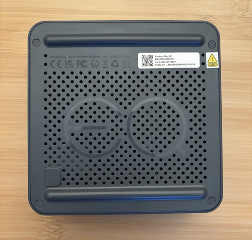 Beelink EQi12 Mini PC Intel i5 12450H 24GB DDR5 RAM 500GB SSD ohne OS - Bild 3 von 4