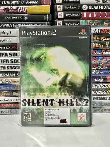 Silent Hill 2 PS2 Black Label CIB W/ Manual & Registration card