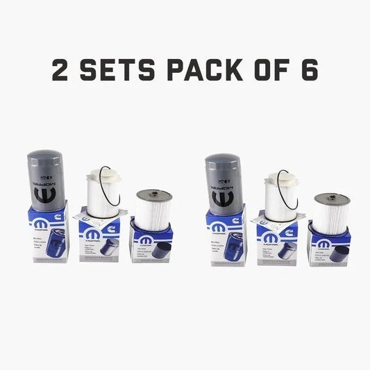 2013-2018 RAM 2500-5500 6,7 L DIÉSEL KIT FILTRO COMBUSTIBLE MOPAR 2 juegos (paquete de 6) Foto 2 de 4
