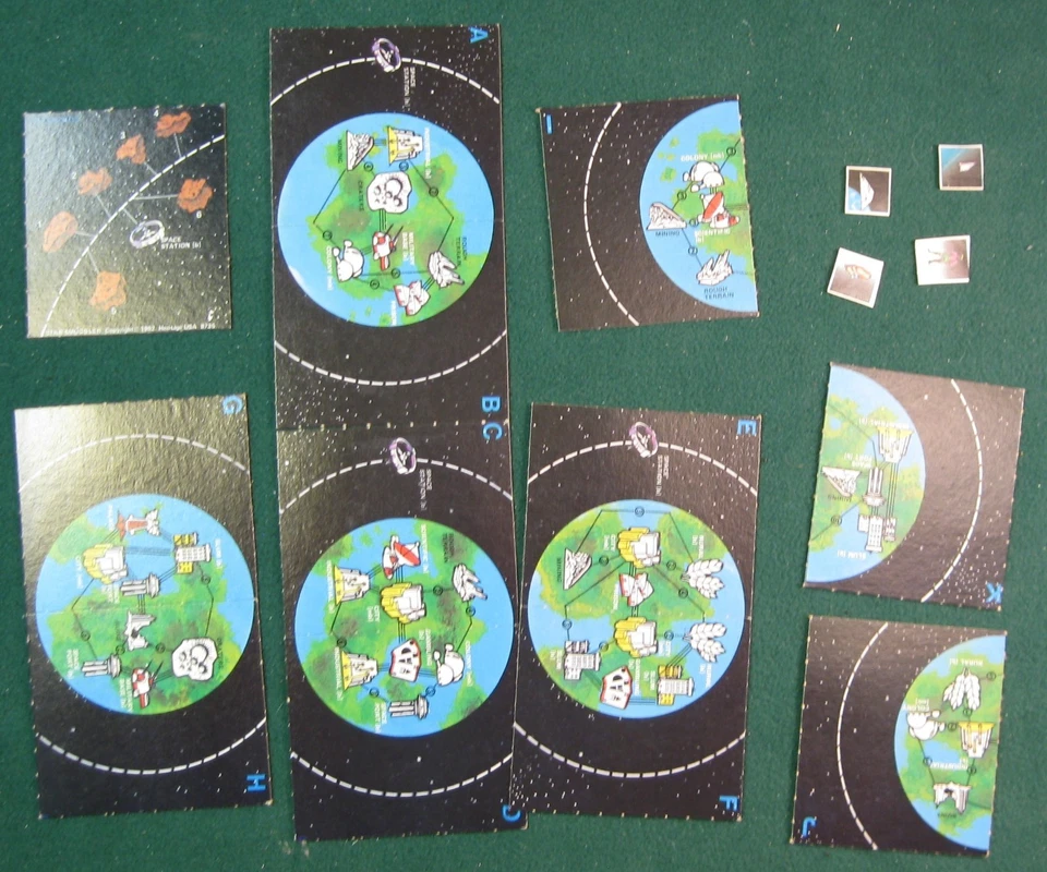 Star Smuggler, Heritage USA (1982) Board Game, Punched - Image 3 of 3