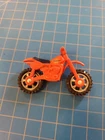 Vintage Tonka Motorcycle Toy Red Plastic Dirt Bike Motocross Collectible