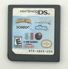 Battleship Connect Four Sorry Trouble Nintendo DS 2007 Game Only Tested Working