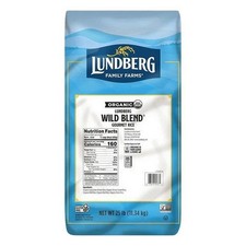 Organic Wild Blend Gourmet Brown Rice 25 Lbs By Lundberg