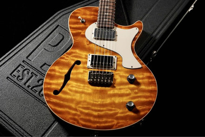 Electric Guitar PJD Carey Quilted Maple Top Mahogany Body