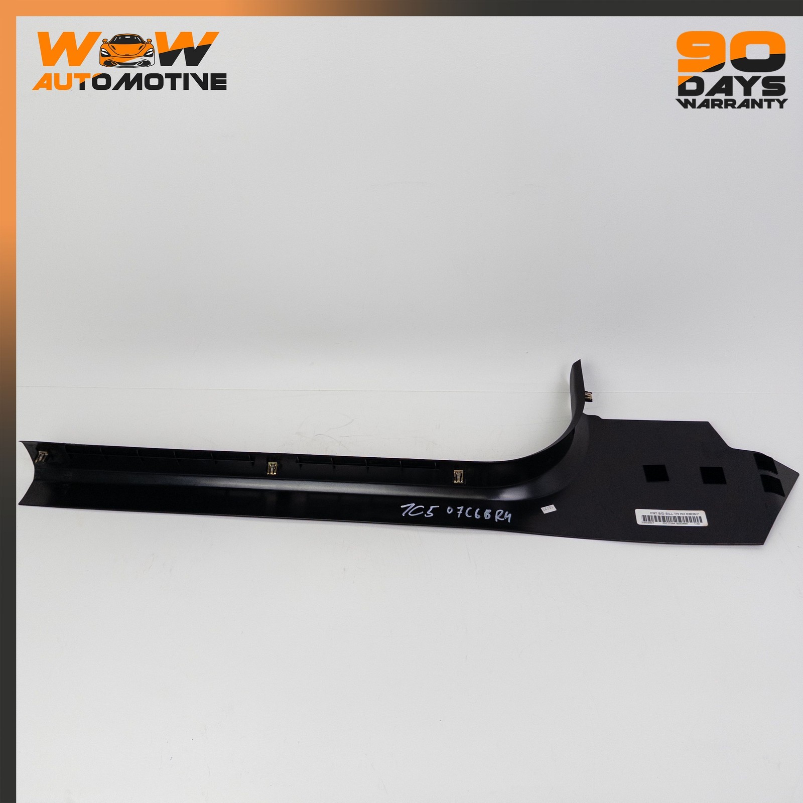 04-13 CHEVROLET CORVETTE C6 XLR FRONT RIGHT INNER DOOR SILL TRIM PLATE COVER OEM