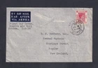 HONG KONG 1938 EMPIRE AIR MAIL SCHEME FIRST DAY COVER TO NEW ZEALAND