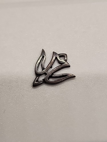 Dije de paloma descendente James Avery de plata de ley