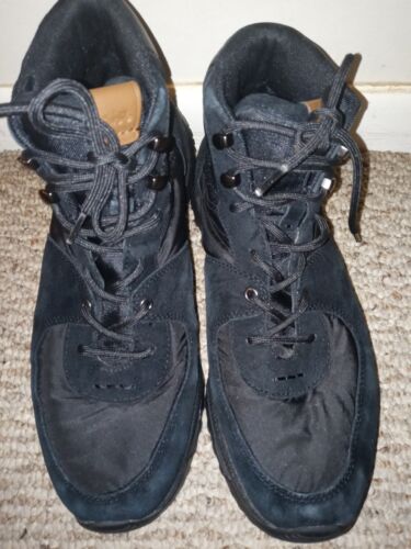 Coach C250 Cordura Mesh & Suede Hiker boot in Black Size 11.5D Used