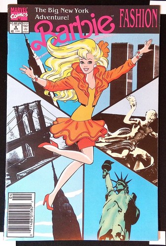 Barbie Fashion 4 1991 Comic Book