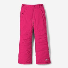 NEW Eddie Bauer - Girls' Snow Pants - Hot Pink - Free Shipping 