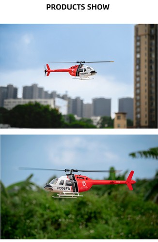 Fly Wing Bell 206 V3 6CH 3D GPS Auto Return RC RTF Helicopters 2 Battery US Plug - Picture 19 of 24