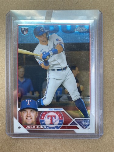 2023 Topps Chrome - #93 Josh Jung (RC) - Picture 1 of 4