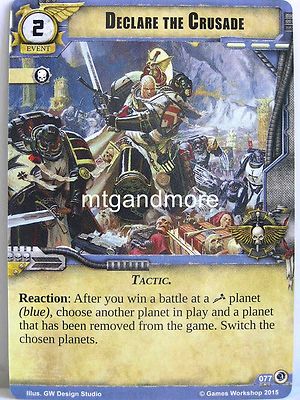 Warhammer 40000 Conquest LCG - Declare the Crusade  #077 - What Lurks Below