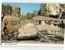 Postcard The Granite Trio St. Cloud Minnesota USA
