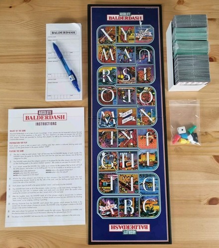 Absolute Balderdash The Bluffing Game 1993 Bluffing Ventura Games  - Picture 2 of 12