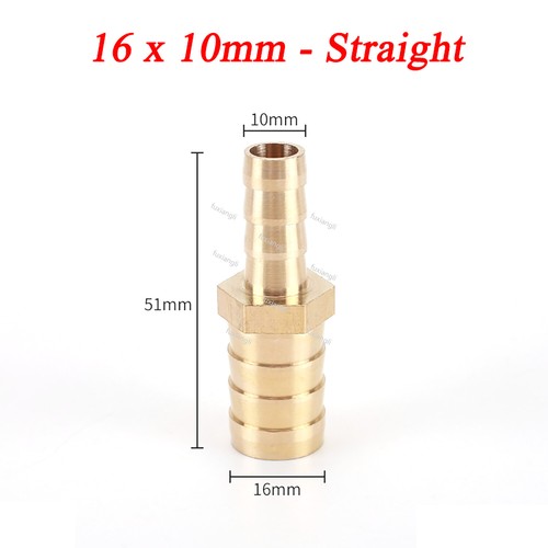 Schlauchverbinder Edelstahl/Messing Fitting Gerade、Winkel、T/Y/K Verbindungsrohr - Picture 47 of 184