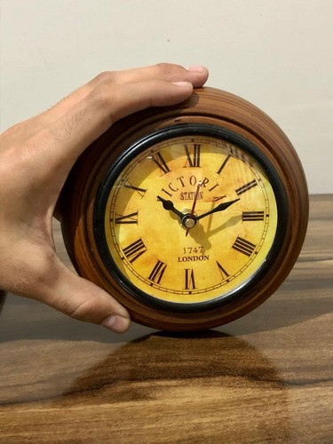 Reloj de pared con esfera Victoria Station London 1747 de 6 pulgadas el mini reloj perfecto - Imagen 2 de 5