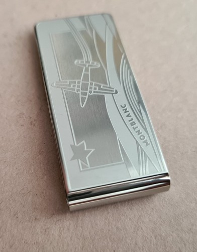 Montblanc Meisterstuck Le Petit Prince Stainless Steel Money Clip - Picture 7 of 7