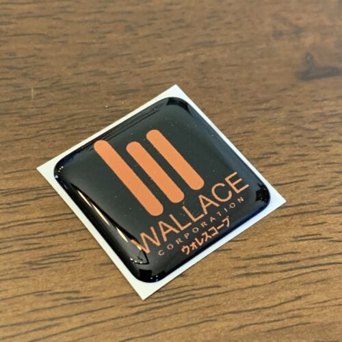 Wallace Corp Blade Runner 2049 maßgeschneidert 386 486 Computerhülle Abzeichen gewölbt Aufkleber - Bild 2 von 2
