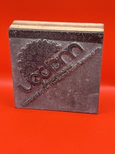 Vintage Mabou Printing Letterpress Printers Block Advertising Advertisement