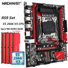 X99 Motherboard + E5 2666 V3 LGA 2011-3 32GB DDR4 2133MHz ECC RAM M.2 NVME/WIFI