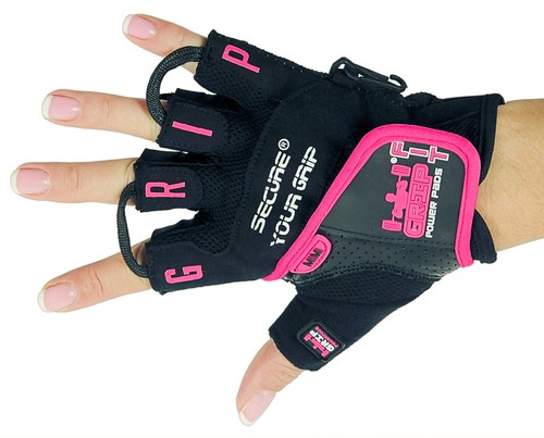 WOMEN'S FIT WEIGHT LIFTING MIMI GLOVES Ladies Gym Workout Cross Training PINK - Picture 5 of 53