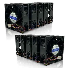 10x 6000 RPM Bitmain Antminer Cooling Fan S19 S19j S19j Pro L3+ S17 T17 S19 T19