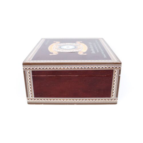 Caja de cigarros de madera vacía Perdomo Gordo Maduro Habano 8,5" x 7" x 3,5" - Imagen 6 de 12