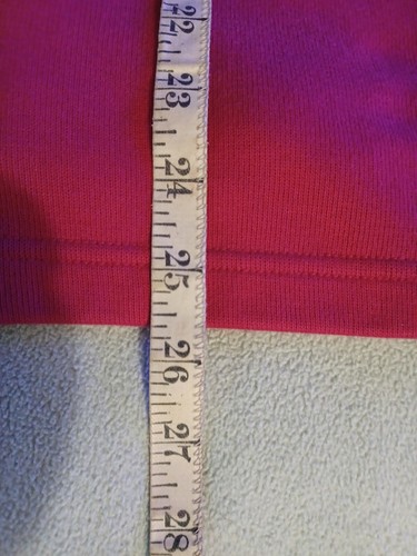 Talbots rot 100% Baumwolle Knopfleiste Jacke Shacket gerippt mit Taschen Größe L - Bild 6 von 7