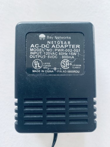AC-DC Adapter Model AD-5800RDU Netzteil Eingang 120 VAC Ausgang 5 VDC 800mA - Bild 2 von 3