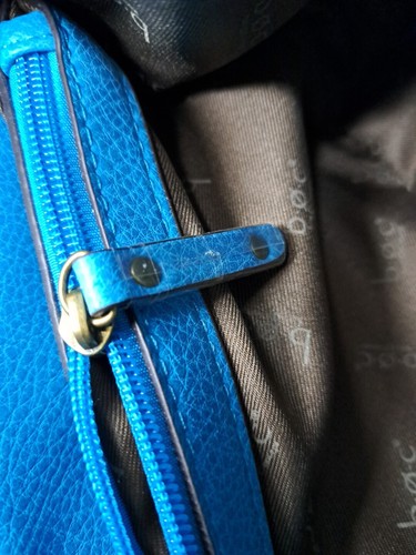 Neu ohne Etikett BOC Born Concepts schieferblaue Schulterhandtasche C#2 - Bild 10 von 12