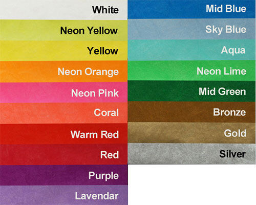 1000 (19mm) Plain Paper/Tyvek Wristbands for Festivals, event, party, security - Picture 20 of 20