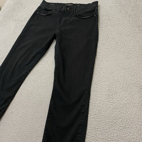 Pantalones chinos Lucky Brand para hombre 32x32 negros 121 ajustados rectos elásticos medidas 33x30,5 - Imagen 5 de 23