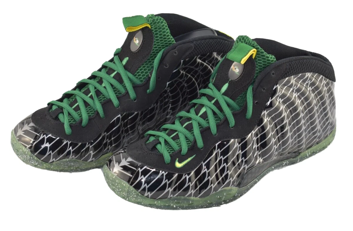 Nike Air Foamposite One PRM UO QS Oregon Ducks Size 8 VNDS Rare 652110 001