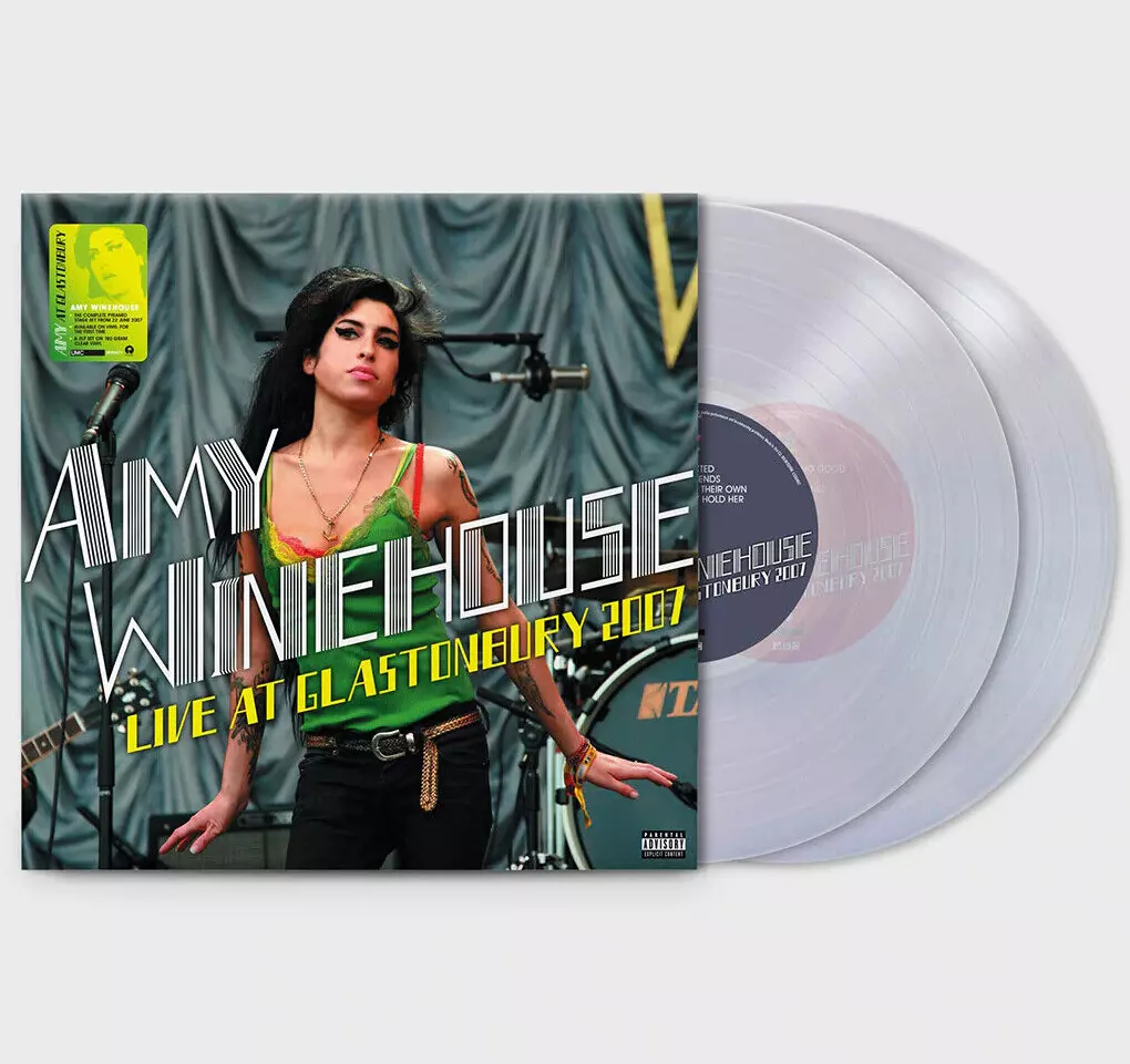 jordnødder Studiet Ligner AMY WINEHOUSE LIVE AT GLASTONBURY 2007 VINYL NEW! LIMITED CLEAR LP REHAB  VALERIE | eBay