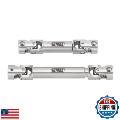 INJORA Drive Shaft Steel Front Rear Center Shaft for TRX4M Defender Bronco 1/