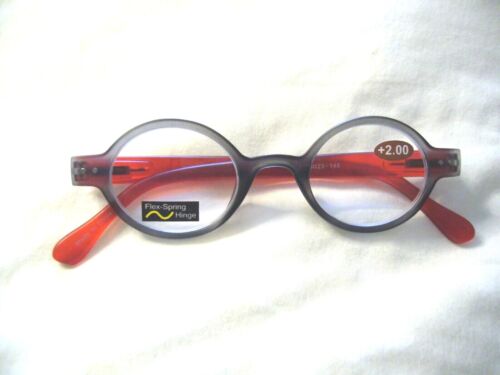 Women's Reading Glasses 1.25 ~ 4.00 Classic John Lennon Oval Men's Readers R306S - Picture 29 of 30