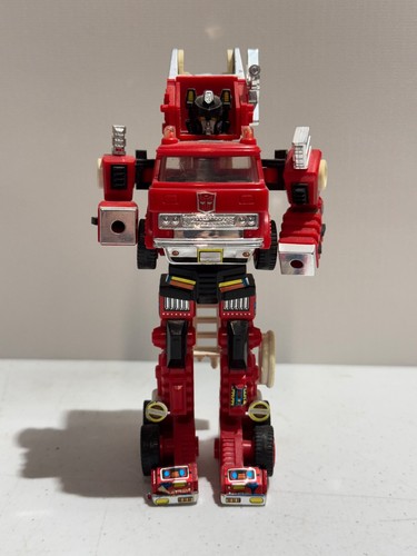 1985 HASBRO G1 TRANSFORMERS INFERNO FIRE TRUCK VINTAGE