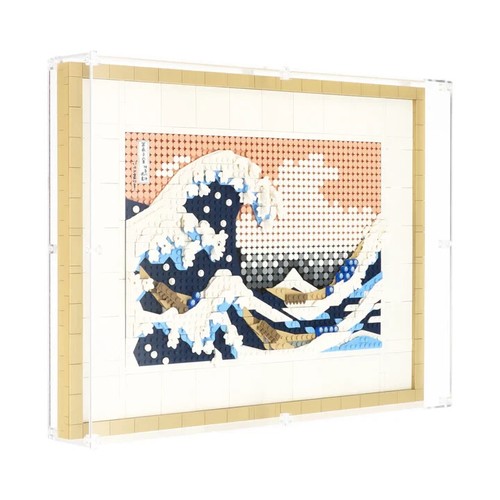 UNIQUEDISPLAY Display Case for Lego 31208 Hokusai – The Great Wave - Picture 3 of 5