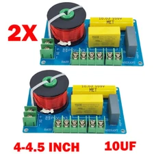 2PCS 3 Way Speaker Crossover PUV-W3 200W Passive Crossover For HiFi Home Audio
