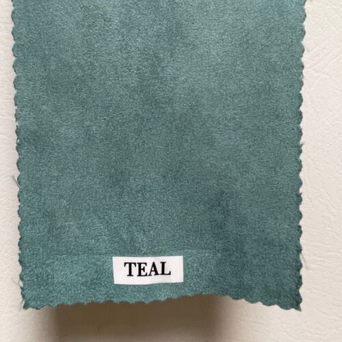 Suede Faux Fabric Upholstery 35 Colors 58" Wide By the Yards or Sample - Picture 40 of 76